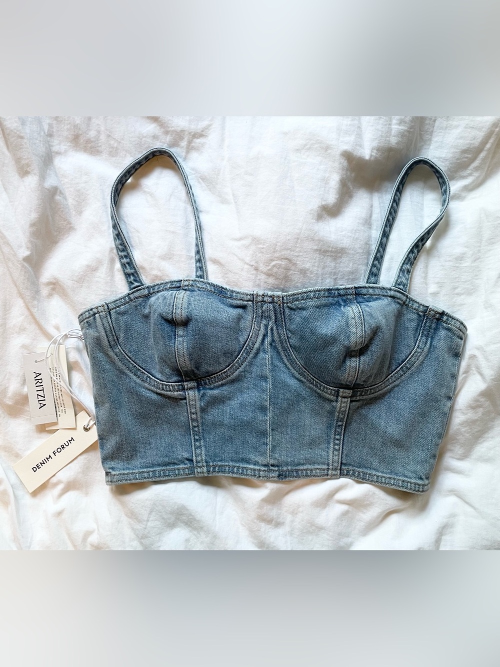 NWT Denim Forum Cecily Bralette